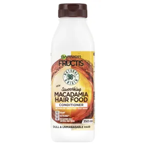 Garnier Kisimító balzsam kezelhetetlen hajra Fructis Hair Food (Macadamia Smoothing Conditioner) 350 ml