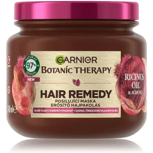 Garnier Maszk a gyenge, törékenység miatt kihullásra hajlamos hajra Botanic Therapy Ricinus Oil Almond (Hair Remedy) 340 ml