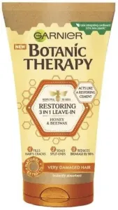 Garnier Botanic Therapy Honey & Beeswax 3in1 Leave-In öblítésmentes hajápoló 150 ml Hajpakolás, kondícionáló