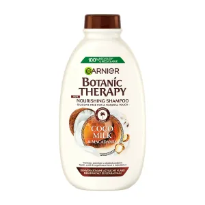 Garnier Tápláló és bőrpuhító sampon száraz és durva hajra Botanic Therapy (Coco Milk & Macadamia Shampoo) 250 ml