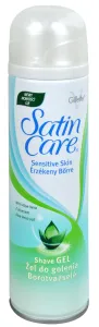 Gillette Satin Care Aloe Vera borotvazselé száraz és érzékeny bőrre (Shave Gel) 200 ml