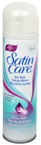 Gillette Satin Care borotvazselé shea vajjal száraz bőrre (Shave Gel) 200 ml