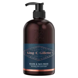 Gillette Szakáll- és arcsampon King (Beard & Face Wash) 350 ml