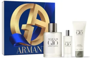 Giorgio Armani Acqua Di Gio Pour Homme - EDT 100 ml + tusfürdő 75 ml + EDT 15 ml #1190569
