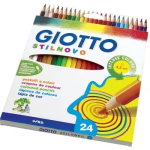 Színes ceruzák GIOTTO - 24 szín (színes ceruzák GIOTTO STILNOVO)