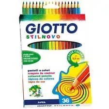 Színes ceruzák GIOTTO - 36 szín (színesek GIOTTO STILNOVO)