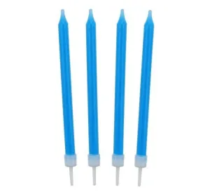 Kék születésnapi gyertyák 8,6 cm 10 db - GoDan