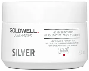 Goldwell Maszk szőke és ősz hajra Silver (60sec Treatment) 200 ml