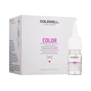 Goldwell Öblítést nem igénylő szérum vékonyszálú festett hajra Dualsenses Color (Color Lock Serum) 12 x 18 ml