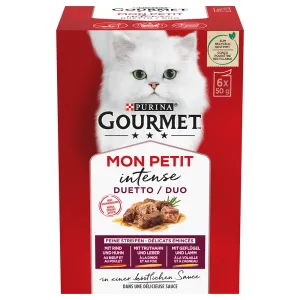 12x50g Gourmet Mon Petit Húsválogatás nedves macskatáp
