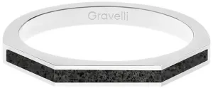 Gravelli Acélgyűrű betonnal Three Side acél/antracit GJRWSSA123 53 mm
