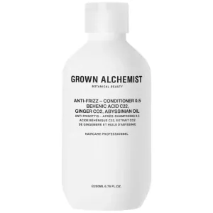 Grown Alchemist Kondicionáló kreppes és rakoncátlan hajra Behenic Acid C22, Ginger CO2, Abyssinian Oil (Anti-Frizz Conditioner) 200 ml