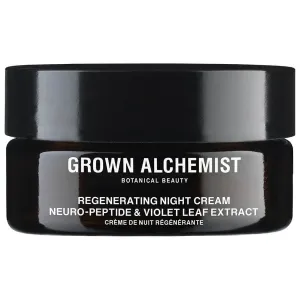 Grown Alchemist Regeneráló éjszakai krém Neuro Style-Peptide & Violet Leaf Extract (Regenerating Night Cream) 40 ml