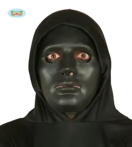Fekete maszk - Halloween, PVC - GUIRCA