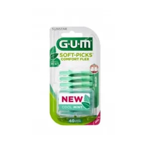 GUM Gumi fogköztisztító kefe SoftPicks Comfort Flex Mint 40 db