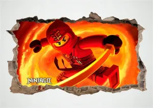 Falmatrica Piros Ninja Go 120 x 74 cm #1139595