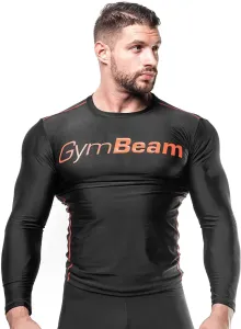 GymBeam Férfi kompressziós póló Black/Red M
