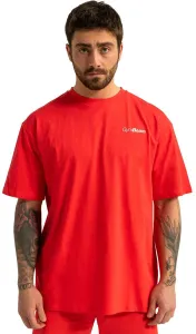 GymBeam Férfi póló Oversized Limitless Hot Red L