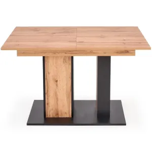 Kinyitható asztalok  Dolomit 130/175x85cm– Tölgy Wotan/Fekete