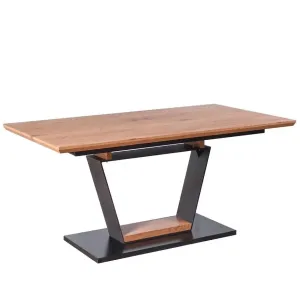 Asztal Urbano 160/220 Mdf – Tölgy Aranysárga/Fekete