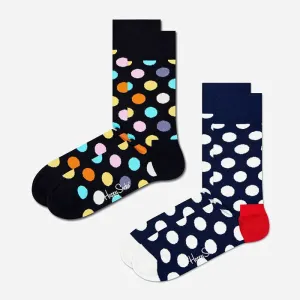 Happy Socks 2-pack Classic Big Dot BDO02-9350