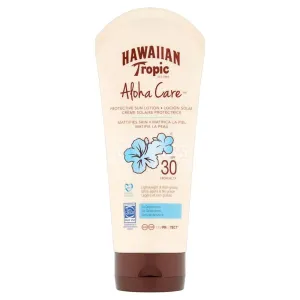 Hawaiian Tropic Mattító hatású napvédő tej SPF 30 Aloha Care (Hawaiian Tropic Protective Sun Lotion Mattifies Skin) 180 ml