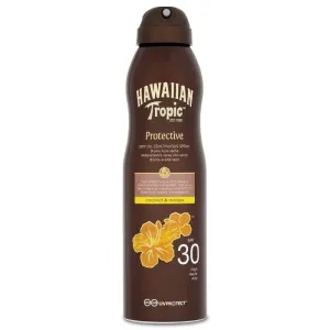 Hawaiian Tropic Száraz napozó olaj SPF 30 Hawaiian Tropic Protective (Dry Oil Continuous Spray) 180 ml