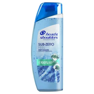 Head and Shoulders Korpásodás elleni sampon jeges mentollal Sub Zero Feel Deep Cleanse (Shampoo) 300 ml