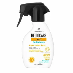 Heliocare Baby napvédő krém spray érzékeny és atópiás bőrre SPF 50 360° (Atopic Lotion Spray) 250 mll