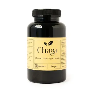Kedvezményes készlet: 2 x Szibériai Chaga - 60 vegán kapszula (300mg/kapszula) - Herbatica