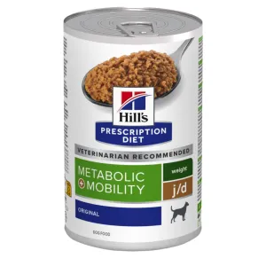 12x370g 10+2 ingyen! Hill's Prescription Diet nedves kutyatáp - Metabolic + Mobility