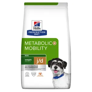 2x6 kg Hill's Prescription Diet Metabolic + Mobility Weight Management Mini száraz kutyatáp