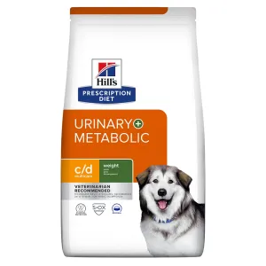 Hill's Prescription Diet Canine száraz kutyatáp- c/d Multicare Urinary Care + Metabolic kutyatáp (2 x 12 kg)