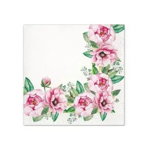 Decoupage szalvéták - Floral Border  - 1db