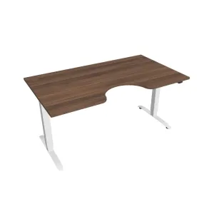 Hobis Motion Ergo elektromosan állítható magasságú íróasztal - 2 szegmensű, standard vezérléssel Szélesség: 160 cm, Szerkezet színe: fehér RAL 9016, … #458907