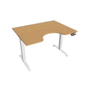 Hobis Motion Ergo elektromosan állítható magasságú íróasztal - 2M szegmensű, memória vezérléssel Szélesség: 120 cm, Szerkezet színe: fehér RAL 9016, … #458946