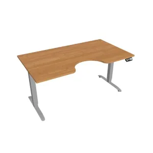 Hobis Motion Ergo elektromosan állítható magasságú íróasztal - 2M szegmensű, memória vezérléssel Szélesség: 160 cm, Szerkezet színe: szürke RAL 9006,…