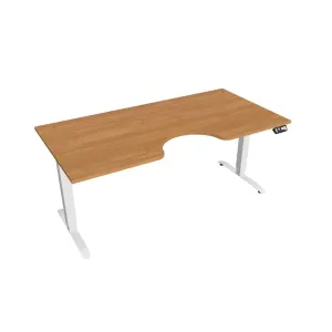Hobis Motion Ergo elektromosan állítható magasságú íróasztal - 2M szegmensű, memória vezérléssel Szélesség: 180 cm, Szerkezet színe: fehér RAL 9016, … #459011