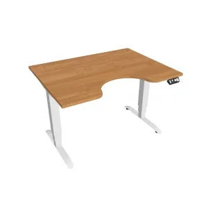 Hobis Motion Ergo elektromosan állítható magasságú íróasztal - 3M szegmensű, memória vezérléssel Szélesség: 120 cm, Szerkezet színe: fehér RAL 9016, … #459116