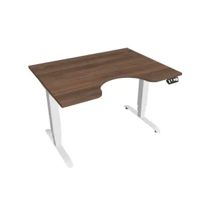 Hobis Motion Ergo elektromosan állítható magasságú íróasztal - 3M szegmensű, memória vezérléssel Szélesség: 120 cm, Szerkezet színe: fehér RAL 9016, … #459117