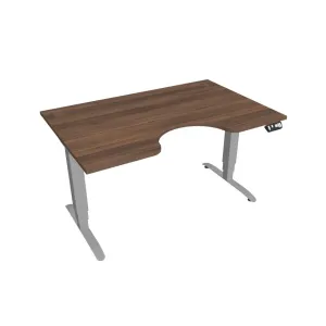 Hobis Motion Ergo elektromosan állítható magasságú íróasztal - 3M szegmensű, memória vezérléssel Szélesség: 140 cm, Szerkezet színe: szürke RAL 9006,… #459152