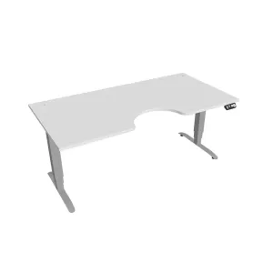 Hobis Motion Ergo elektromosan állítható magasságú íróasztal - 3M szegmensű, memória vezérléssel Szélesség: 180 cm, Szerkezet színe: szürke RAL 9006,… #459190