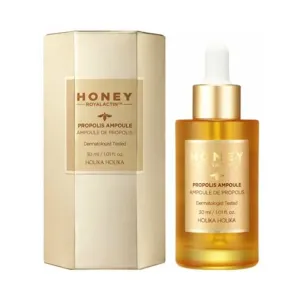 Holika Holika Világosító szérum száraz és érzékeny bőrre Honey Royal Lactin™ (Propolis Ampoule) 30 ml
