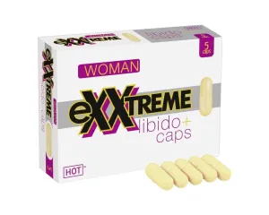 Hot exxtreme Libido étrend-kiegészítő kapszula nőknek (5db)