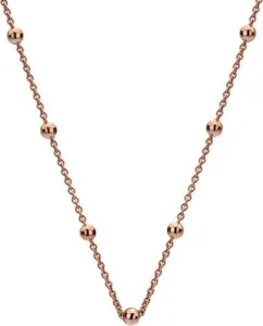 Hot Diamonds Ezüst lánc Emozioni Rose Gold Cable with Ball CH004