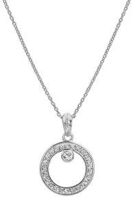 Hot Diamonds Ezüst nyaklánc gyémánttal és topázzal Orbit DP929 (lánc, medál)