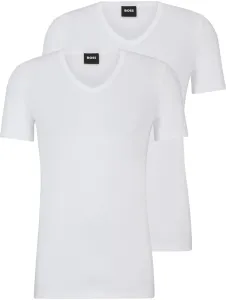 Hugo Boss 2 PACK - férfi póló BOSS Slim Fit 50475292-100 XL