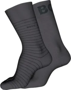 Hugo Boss 2 PACK - férfi zokni BOSS 50503547-033 43-46