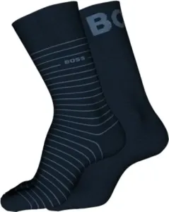 Hugo Boss 2 PACK - férfi zokni BOSS 50503547-401 43-46