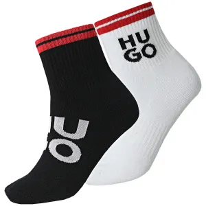 Hugo Boss 2 PACK - férfi zokni HUGO 50478372-001 39-42